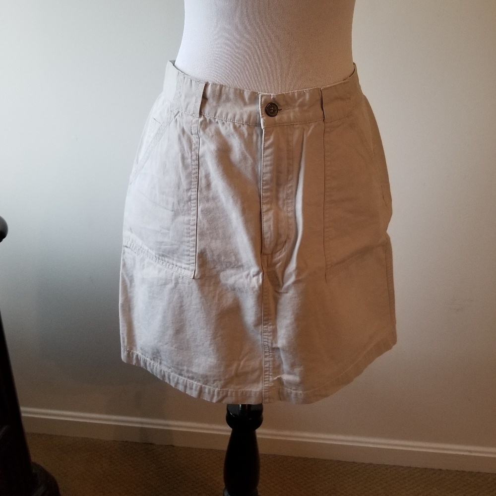 Faded Glory Khaki Skirt Size 10